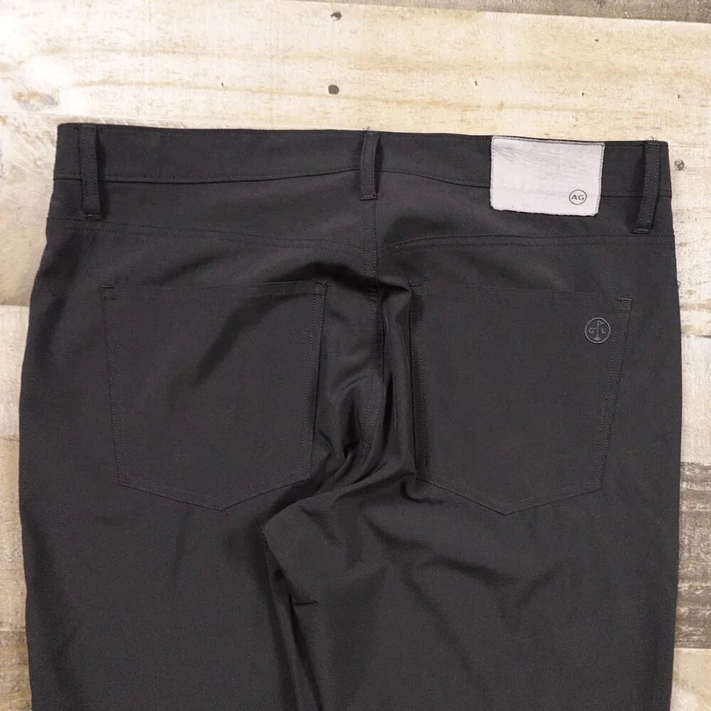 Adriano Goldschmied‎ green label pant 35x30 black lightweight golf